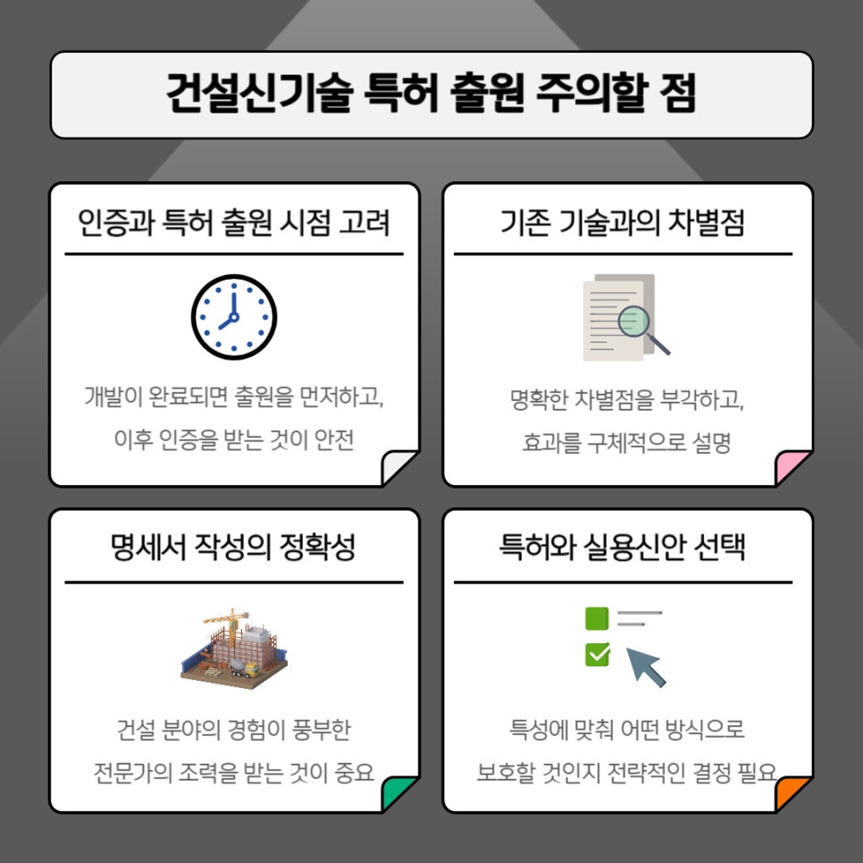 건설신기술특허