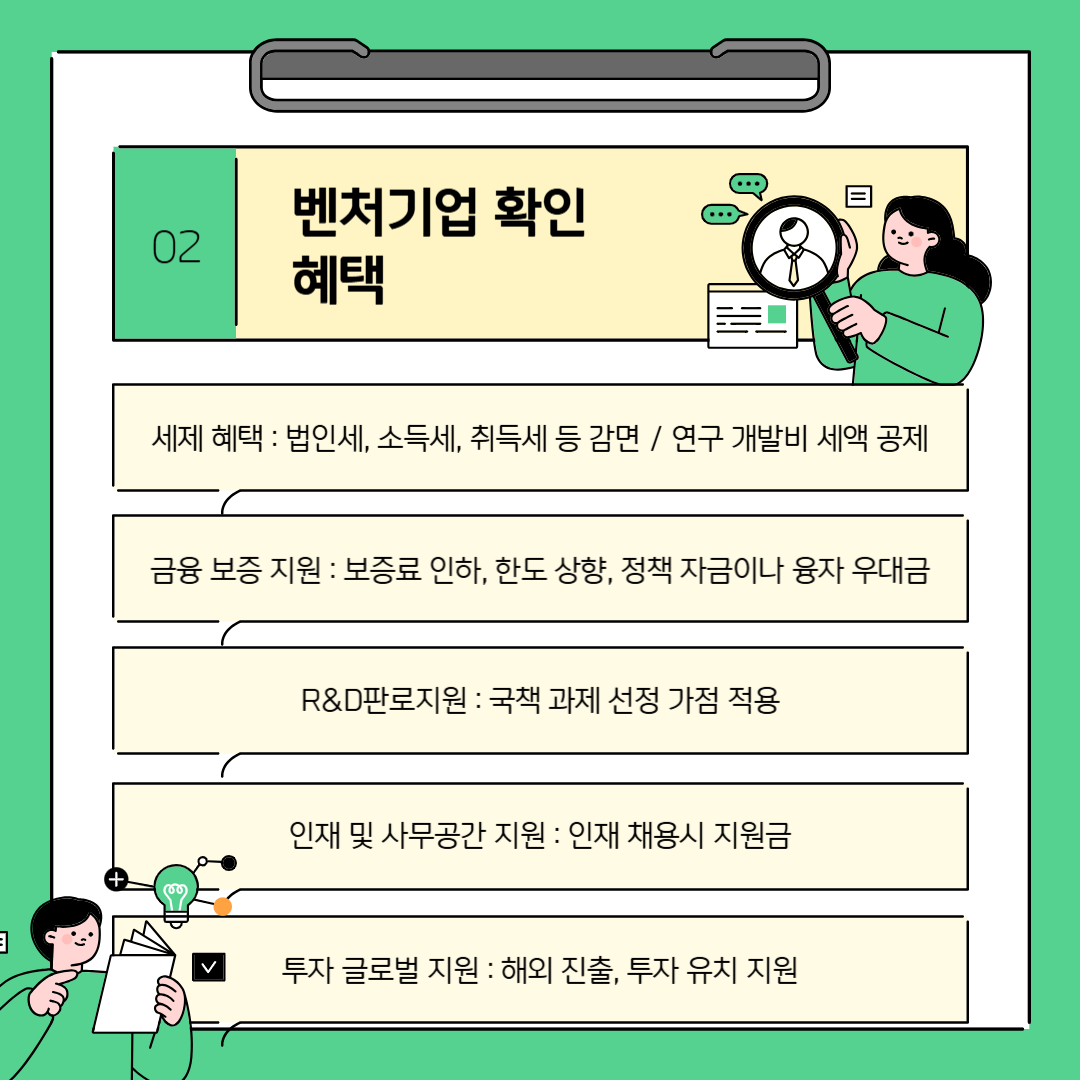 벤처기업인증요건