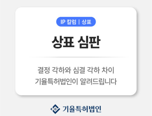 상표심판 결정각하 심결각하 차이 완벽 정리|사례로 쉽게 이해하기