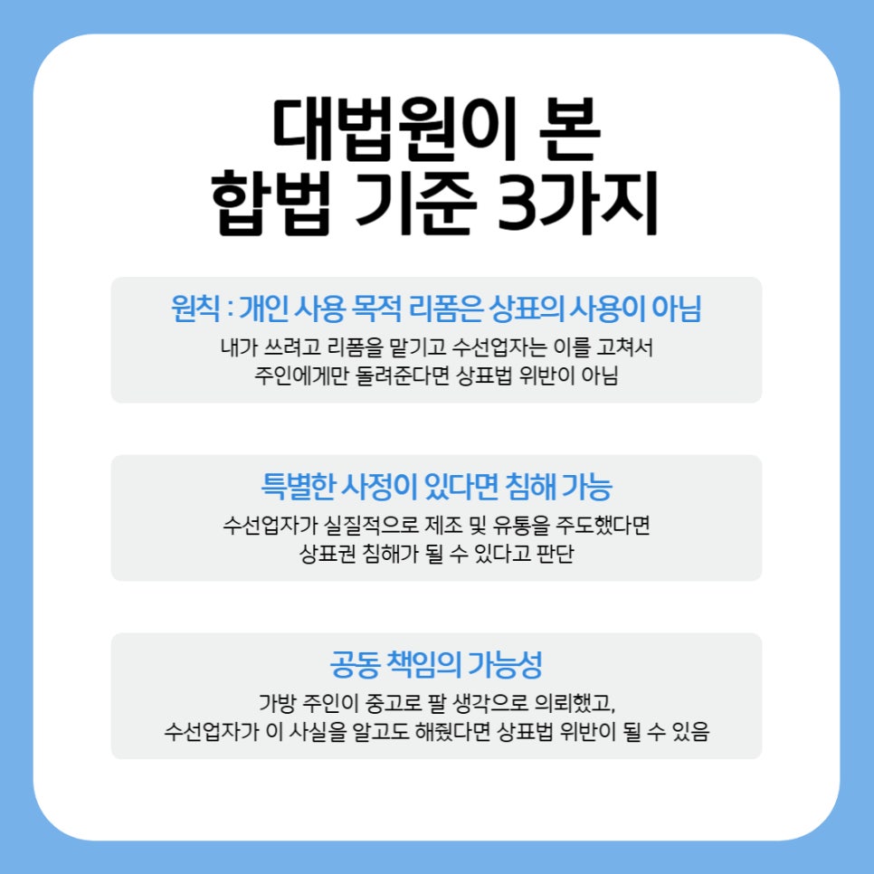 004 – 기율특허법인 명품 리폼 상표권