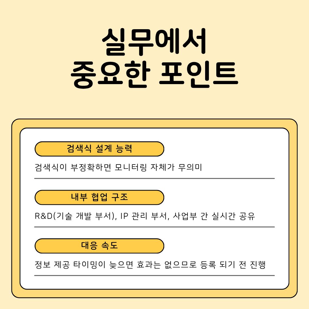 4 – 기율특허법인 경쟁사 특허 모니터링