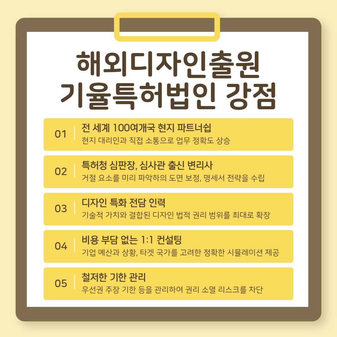 기율특허법인-해외디자인출원-강점-현지파트너십 – 기율특허법인 해외디자인출원