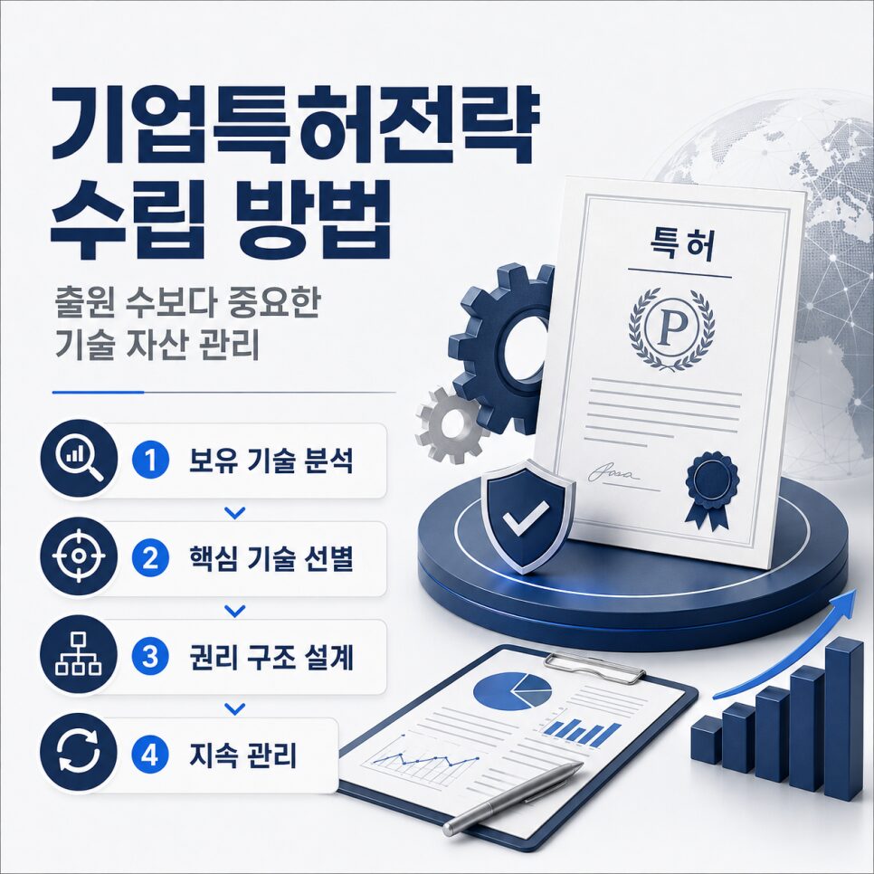보유 기술 분석과 권리 구조 설계 과정